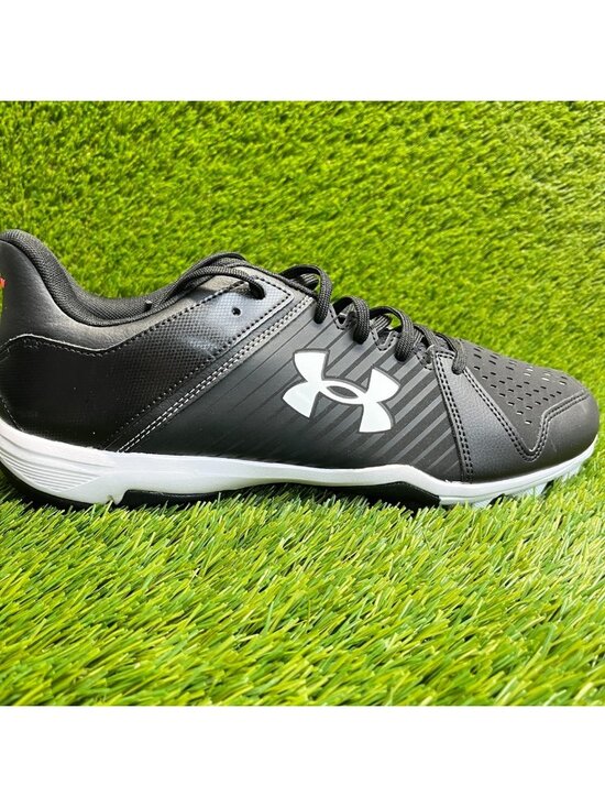 Under Armour Leadoff Low RM Mens Size 12 Black White Running  display picture 1